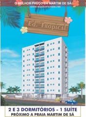APARTAMENTOS NOVOS ( PRONTOS )  NA PRAIA MARTIM DE SÁ COM 2 DTS E 3 DTS
