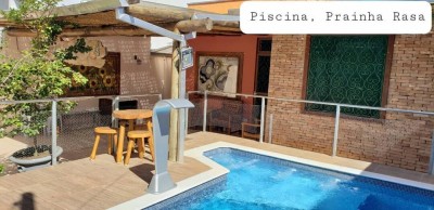 Linda Casa com 03 dts ( 1 suite ) , Piscina e Área Gourmet