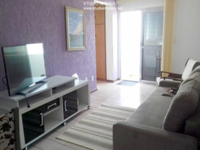 Apartamento Frente mar com linda vista com 01 dorm.