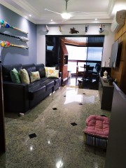 Apartamento Alto Padrão Frente Mobiliado Mar na Praia Martim de Sá