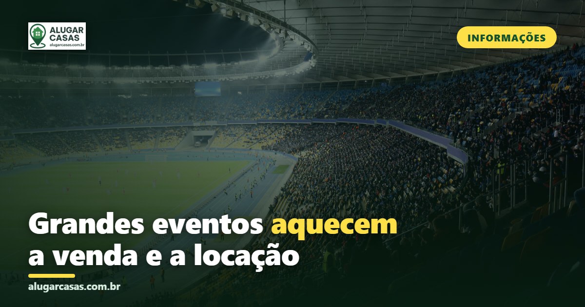 Estádio lotado durante um grande evento